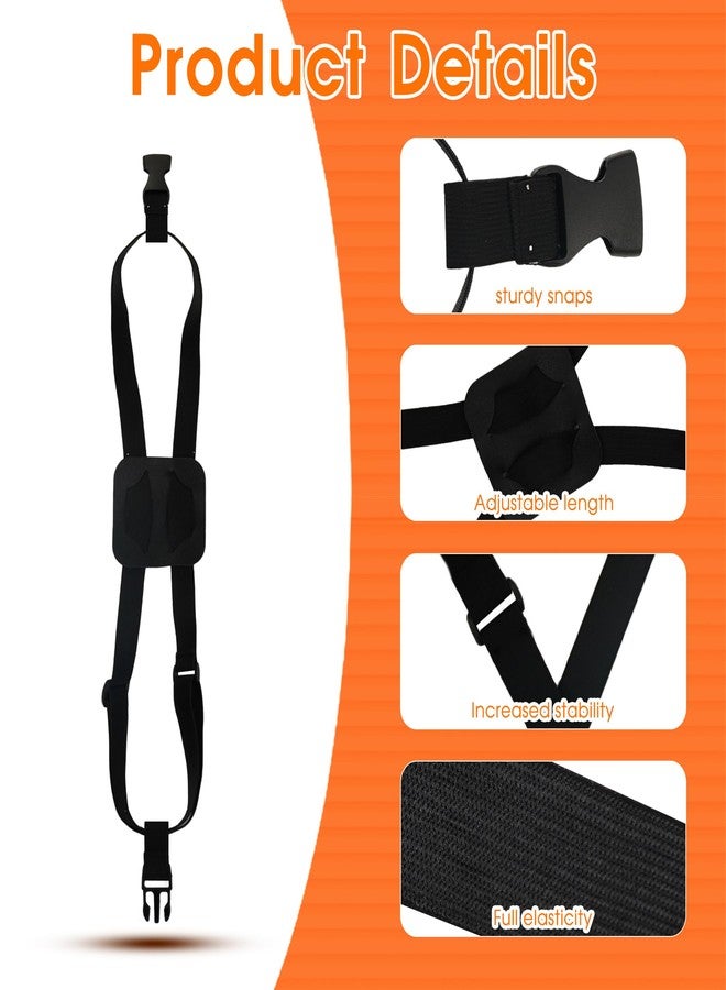 Taefuwr Elastic Luggage Strap with Hooks, The Perfect Travel Must-Have Suitcases Companion, Ultimate Luggage Straps for Suitcases,Travel Must-Have for All Adventurers, Stretchable Luggage Straps(1Black) - Image 3